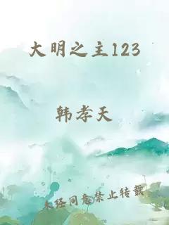 大明之主123