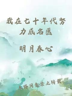 我在七十年代努力成名医